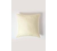 Homescapes Continental Egyptian Cotton Pillowcase 330 Tc, 80 X 80 Cm In Bright Yellow Bright Yellow One Size