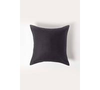 Homescapes Black Continental Egyptian Cotton Pillowcase 330 Tc, 60 X 60 Cm