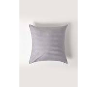 Homescapes Grey Continental Pillowcase Egyptian Cotton 330 Tc, 60 X 60 Cm