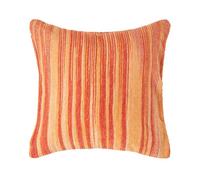 Homescapes Cotton Chenille Tie Dye Rust Cushion Cover, 45 X 45 Cm