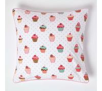 (60 x 60 cm) Cotton Cup Cakes Cushion Cover
