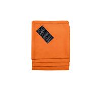 Homescapes Cotton Fabric 4 Napkins Set In Orange Orange One Size