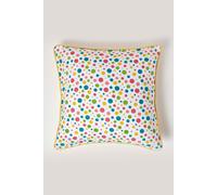 Cotton Multi Colour Polka Dots Cushion Cover - Multi Colour / 60cm