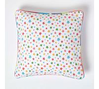 (45 x 45 cm) Cotton Multi Colour Stars Cushion Cover