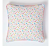 (60 x 60 cm) Cotton Multi Colour Stars Cushion Cover