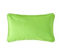 (30 x 50 cm, Green) Homescapes Cotton Plain Cushion Cover