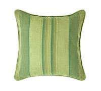 Homescapes Cotton Striped Green Cushion Cover Morocco , 60 X 60 Cm