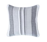 (60 x 60 cm, Monochrome) Morocco Striped Cotton Cushion Cover