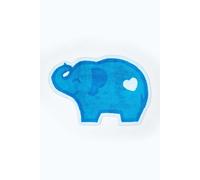 Homescapes Cotton Tufted Blue Elephant Rug | Size: 60 cm x 85 cm Homescapes Blue 60 cm x 85 cm