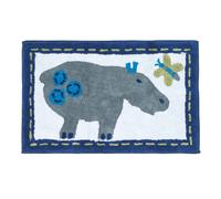 Homescapes Cotton Tufted Hippo Children Rug