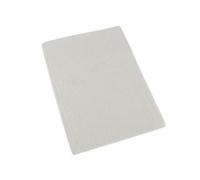 (Cream) Homescapes 100% Brushed Cotton Cot Flat Sheet Single Pack, 100 x 150 cm