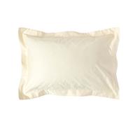 Homescapes Cream Egyptian Cotton Oxford Pillowcase 1000 Tc