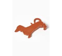 Homescapes Dog Door Stopper Wedge Durable & Charming Home Accessory in Orange Homescapes Orange