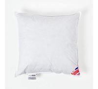 Homescapes Duck Down Cushion Pads Inner Insert Filler Machine Washable In White White 40cm x 40cm