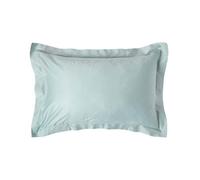 Homescapes Duck Egg Blue Organic Cotton Oxford Pillowcase 400 Tc