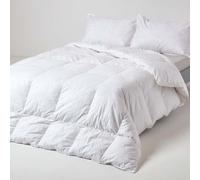 Duck Feather and Down 13.5 Tog Winter Duvet Homescapes White Single