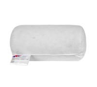 HOMESCAPES Duck Feather Bolster Cushion Pad 18 x 30 cm (7” x 12”) Inner Insert Filler with 100% Cotton Down Proof Cover Machine Washable