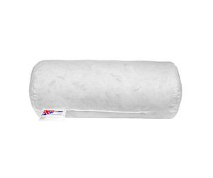 Homescapes Duck Feather Bolster Cushion Pad Inserts 45 X 20 Cm (18 X 8") Inner, Filler With 100% Cotton Down Proof Cover