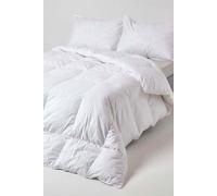 HOMESCAPES 3 in 1 All Seasons Single Duvet 13.5 Tog (4.5 + 9), Luxury Duck Feather & Down Quilt, Anti Allergy 100% Cotton Cover Down-Proof Winter Duvets, Washable RDS & OEKO-TEX Certified
