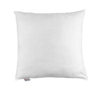HOMESCAPES Duck Feather Euro Continental Square Pillow - 80cm x 80cm (32″x32″) Luxury Natural Hypo-Allergenic European Pillows Medium Support 100% Cotton Casing RDS Certified.