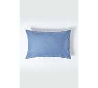 HOMESCAPES 1000 Thread Count Egyptian Cotton Blue Standard Size Pillowcase Luxury Housewife Pillow Case