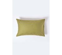 Homescapes Egyptian Cotton Housewife Pillowcase 1000 Tc In Olive Olive
