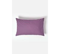 HOMESCAPES Purple Grape Pure Egyptian Cotton Pillowcase Standard Size 200 TC 400 Thread Count Percale Equivalent Housewife Pillow Case