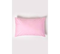 Homescapes Egyptian Cotton Housewife Pillowcase 200 Tc , Standard Size In Pink Pink