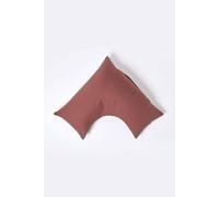 Homescapes Egyptian Cotton V Shaped Pillowcase 200 Tc In Brown Brown
