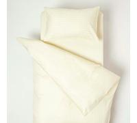 HOMESCAPES Yellow Cot Bed Duvet Cover Set 120 x 150cm 100% Egyptian Cotton Percale Toddler Duvet Cover with Pillowcase Hypoallergenic Easy Care Children’s Bedding 330 TC 500 Thread Count Equivalent