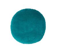 Homescapes Emerald Green Velvet Cushion, 40 Cm Round