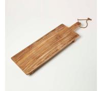 Homescapes Engraved Mango Wood Serving Board, 100 X 30 Cm