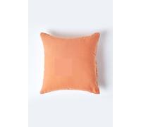Homescapes Burnt Orange European Linen Pillowcase, 60 X 60 Cm