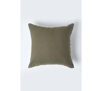 Homescapes European Linen Pillowcase, 60 X 60 Cm In Khaki Khaki One Size