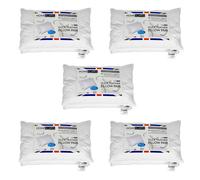Homescapes Feather Pillows Duck Goose Down Body V Shaped King Size continental