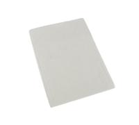 HOMESCAPES Flat Cot Sheets, 100% Organic Cotton Toddler Bed Sheet, Soft & Breathable, Brushed Plain Cream 100 x 150cm, Oeko-Tex Hypoallergenic Bedding for Toddlers & Baby Cots