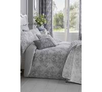 French Toile Patterned Duvet Cover Set Homescapes Grey Super King