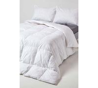 HOMESCAPES Super King Duvet 10.5 Tog, Luxury Ethical Goose Feather & Down Quilt, Anti Allergy 100% Cotton Cover Down-Proof Winter Bed Duvets, Washable, RDS & OEKO-TEX Certified