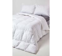 HOMESCAPES 3 in 1 All Seasons King Size Duvet 13.5 Tog (4.5 + 9), Luxury Goose Feather & Down Quilt, Anti Allergy 100% Cotton Cover Down-Proof Winter Duvets, Washable RDS & OEKO-TEX Certified