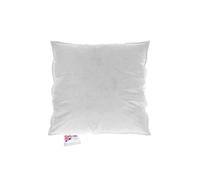 HOMESCAPES Goose Feather and Down Cushion Pad 55 x 55 cm (22” x 22”) Inner Insert Filler with 100% Cotton Down Proof Cover Hypoallergenic RDS Certified Machine Washable