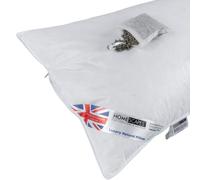 Homescapes Goose Feather & Down Lavender Pillow with Dried Lavender Insert