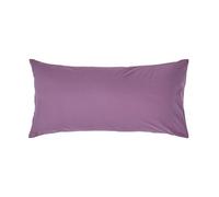 Homescapes Grape Continental Egyptian Cotton Pillowcase 200 Tc, 40 X 80 Cm