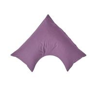 Homescapes Grape Egyptian Cotton V Shaped Pillowcase 200 Tc