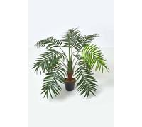Homescapes Green Mini Palm Tree Artificial Plant with Pot, 70 cm - Green