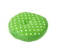 Homescapes Green Stars Round Floor Cushion