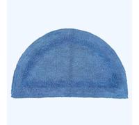 Luxury Reversible Cotton Semi Circle Bath Mat Homescapes Cobalt One Size