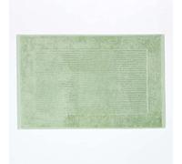 HOMESCAPES Imperial Plain Bath Mat 50 x 80 cm - Super Soft Bathroom Mat - 100% Turkish Cotton Shower Mat