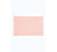 Imperial Plain Cotton Bath Mat Homescapes Peach One Size