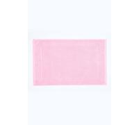 Imperial Plain Cotton Bath Mat Homescapes Pink One Size