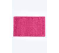HOMESCAPES Imperial Plain Rasberry Bath Mat 50 x 80 cm - Super Soft Bathroom Mat - 100% Turkish Cotton Shower Mat